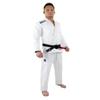 Combat Corner v6 Ultra Light Preshrunk IBJJF Approved Brazilian BJJ Jiu Jitsu Gi for Men and Women | Adult & Youth Sizes - Free BJJ Gi White Belt (White, A-2) view 1