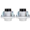 WFLNHB 2 Pack Front Wheel Hub Assembly with Bearings Replacement for Club Car Precedent Ds 2003.5+ 102357701 view 1