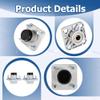 WFLNHB 2 Pack Front Wheel Hub Assembly with Bearings Replacement for Club Car Precedent Ds 2003.5+ 102357701 view 4
