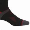 Regatta Unisex Adult Wool Hiking Boot Socks (Pack of 2) (10, 13) (Black/Dark Red) view 3