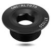 Alomejor Aluminum Alloy Crank Cover Bolt 20mm Black view 1
