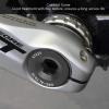 Alomejor Aluminum Alloy Crank Cover Bolt 20mm Black view 4