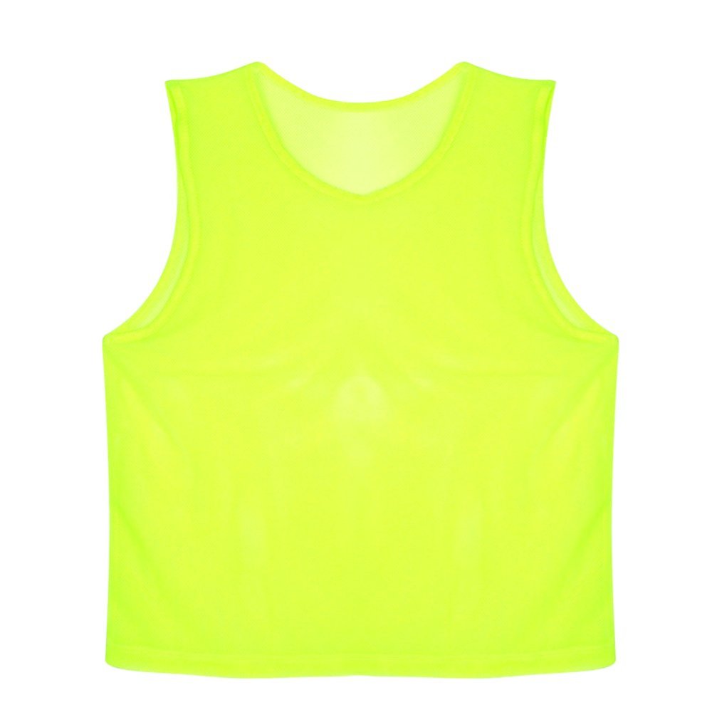 12 Pack Football Adults Loose Training Vests, Breathable Mesh Football Training Vest for Football Training Match Equipment