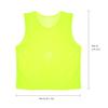12 Pack Football Adults Loose Training Vests, Breathable Mesh Football Training Vest for Football Training Match Equipment view 2