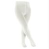 FALKE Unisex Kids Family Tights, Breathable, Durable, Sustainable Cotton, Lightweight, Colorful, Skin-Friendly, White (Off-White 2040), S, 1 Pair view 1