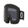 Oakley Target Line S Matte Black w/Dark Grey view 1