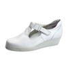 24 Hour Comfort Reanne (1886) Women's Wide Width T-Strap Leather Shoes White 10 view 1