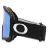 Oakley Target Line M Matte Black w/HI Yellow view 2