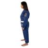 Combat Corner Women BJJ GI v6 Ultra Light Preshrunk IBJJF Approved Brazilian Jiu Jitsu for Women | Adult & Youth Sizes - Free BJJ Gi White Belt (Navy Blue, F-2) view 4