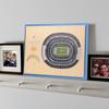 YouTheFan NFL Los Angeles Chargers 5-Layer StadiumView Wall Art view 2