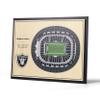 YouTheFan NFL Las Vegas Raiders 5-Layer StadiumView Wall Art view 1