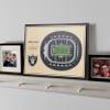 YouTheFan NFL Las Vegas Raiders 5-Layer StadiumView Wall Art view 2