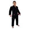 Combat Corner v6 Ultra Light Preshrunk IBJJF Approved Brazilian BJJ Jiu Jitsu Gi for Men and Women | Adult & Youth Sizes - Free BJJ Gi White Belt (Black, A-2) view 1