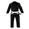Combat Corner v6 Ultra Light Preshrunk IBJJF Approved Brazilian BJJ Jiu Jitsu Gi for Men and Women | Adult & Youth Sizes - Free BJJ Gi White Belt (Black, A-2) view 4