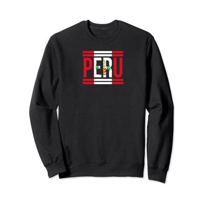 Peru - Peruvian Flag | Sports Soccer Football Gift Sweatshirt