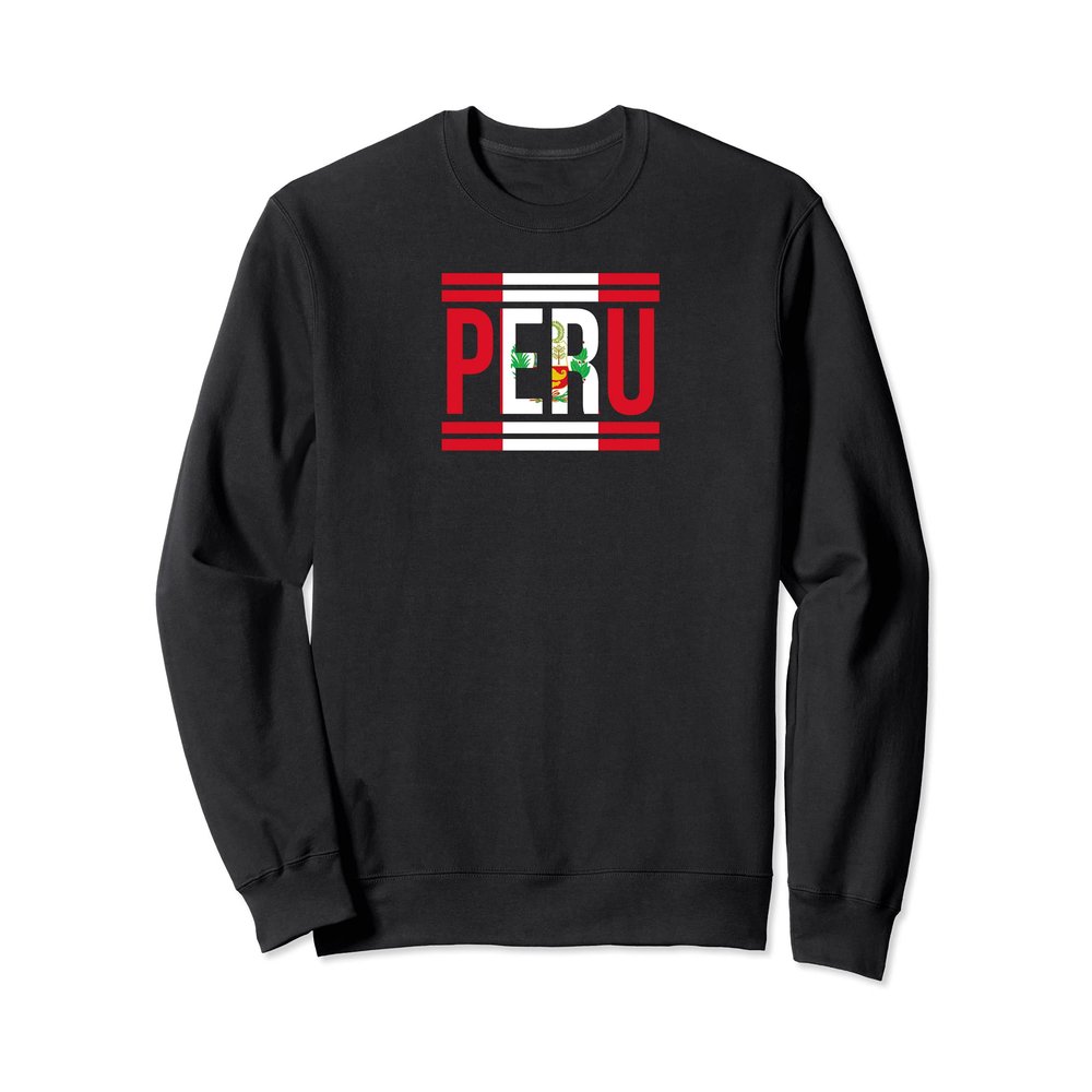 Peru - Peruvian Flag | Sports Soccer Football Gift Sweatshirt
