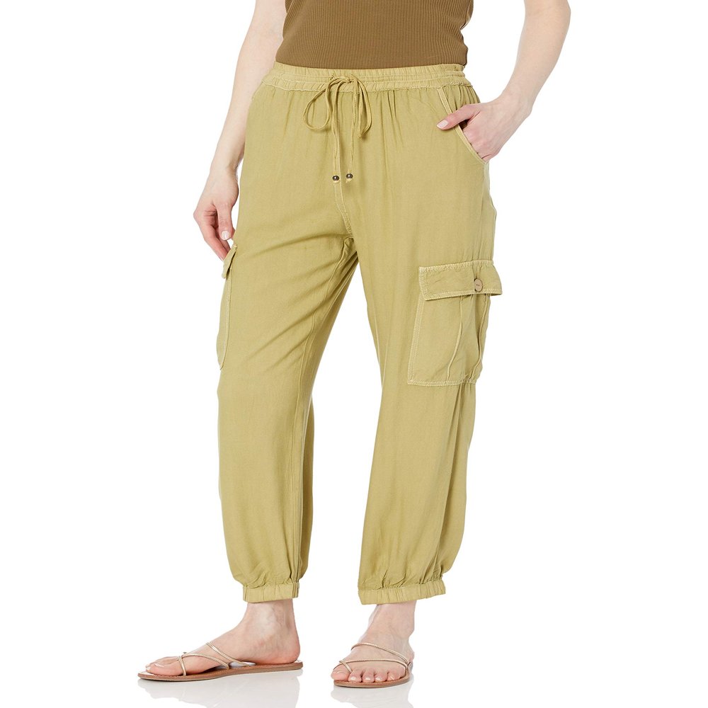 Angie Women's Cargo, Ecru Olive, Small