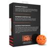 Velocity Outdoor Pickleball Balls, 12 Pack in Orange - USAPA Approved Official Size and Weight 40 Hole Pickleballs view 2