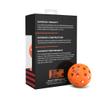 Velocity Outdoor Pickleball Balls, 6 Pack in Orange - USAPA Approved Official Size and Weight 40 Hole Pickleballs view 2