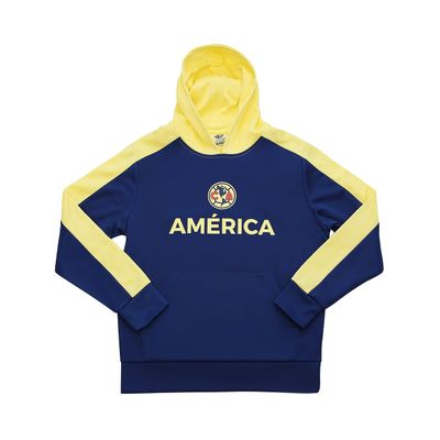 Icon Sports Club America Hoodie Official Boys Casual Long Sleeve Sweatshirt Soccer Football Team Active Youth Pullover Top CA41PH-N2 YXL