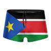 Alpsport Men'S South Sudan Flag Swimwear Boxer Briefs Swim Trunk Triangle Thong Bikini Swimsuit view 1