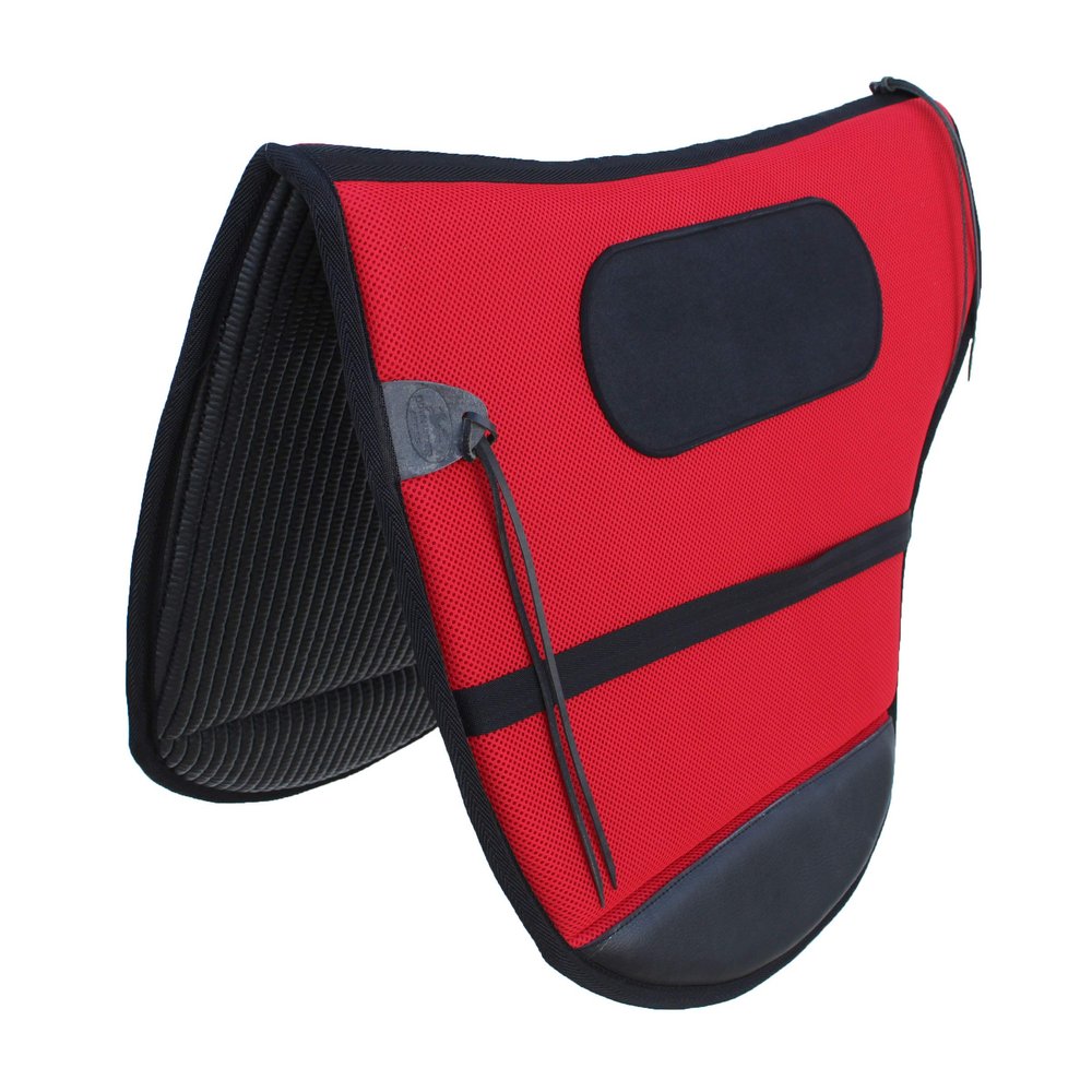 CHALLENGER Australian Trail Rider Lightweight Comfort Neoprene Saddle Pad Black 109SP585RD