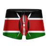 Alpsport Men'S Flag of Kenya Swimwear Boxer Briefs Swim Trunk Triangle Thong Bikini Swimsuit view 1