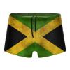 Alpsport Men'S Jamaican Flag Swimwear Boxer Briefs Swim Trunk Triangle Thong Bikini Swimsuit view 1