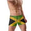 Alpsport Men'S Jamaican Flag Swimwear Boxer Briefs Swim Trunk Triangle Thong Bikini Swimsuit view 3