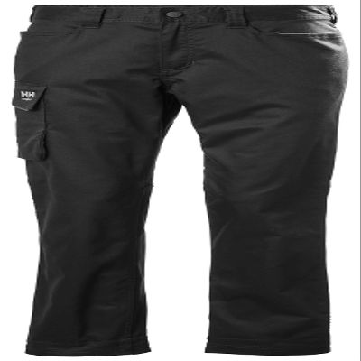 Helly-Hansen Workwear Women's Luna/Gale Light Service Pant, Black - 32W x 18L