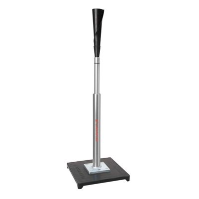 Champro Brute 2 Batting Tee with Ultra-Flexible Rubber Top and Weighted Base: Professional Grade Adjustable Batting Tee for Baseball and Softball