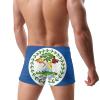 Alpsport Men'S Flag of Belize Swimwear Boxer Briefs Swim Trunk Triangle Thong Bikini Swimsuit view 4