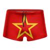 Alpsport Men'S Moroccan Flag Swimwear Boxer Briefs Swim Trunk Triangle Thong Bikini Swimsuit