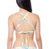 Jessica Simpson Women's Mix & Match Tie Dye Swimsuit Separates (Top & Bottom), Spritz Halter Top, L view 2