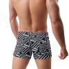 Alpsport Men'S Psychedelic Thin Line Swimwear Boxer Briefs Swim Trunk Triangle Thong Bikini Swimsuit view 4