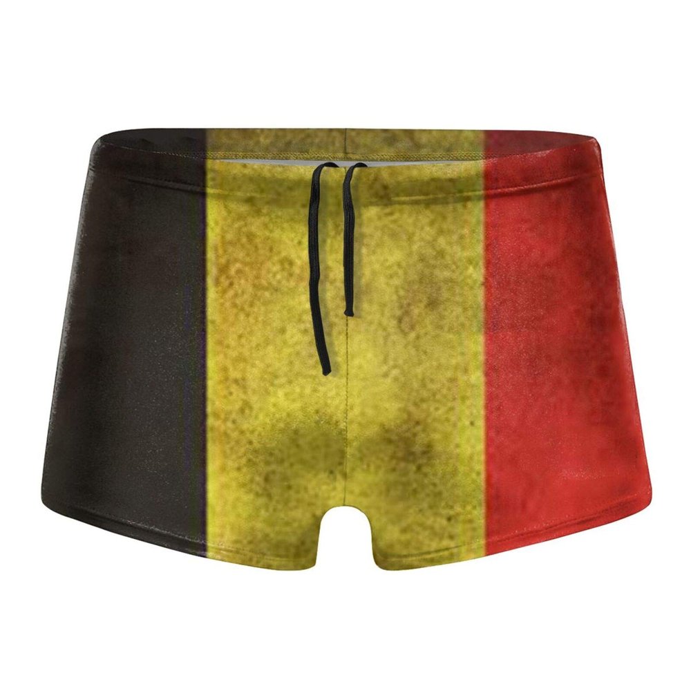 Alpsport Men'S Images Swimwear Boxer Briefs Swim Trunk Triangle Thong Bikini Swimsuit