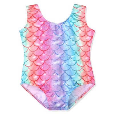 HOZIY Leotards for Toddler Girls Rainbow Mermaid Gymnastics 2t 3t 18-24 Months Toddlers Sparkly Bodysuits Dance Outfits