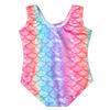 HOZIY Leotards for Toddler Girls Rainbow Mermaid Gymnastics 2t 3t 18-24 Months Toddlers Sparkly Bodysuits Dance Outfits view 2