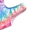 HOZIY Leotards for Toddler Girls Rainbow Mermaid Gymnastics 2t 3t 18-24 Months Toddlers Sparkly Bodysuits Dance Outfits view 3
