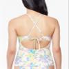 Jessica Simpson Women's Mix & Match Tie Dye Swimsuit Separates (Top & Bottom), Spritz Tankini, S view 2