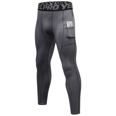 Queerier Mens Compression Pants Workout Leggings Baselayer Cool Dry Running Tights for Sports Yoga