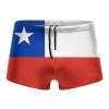 Alpsport Men'S Chile Flag Swimwear Boxer Briefs Swim Trunk Triangle Thong Bikini Swimsuit view 1