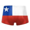Alpsport Men'S Chile Flag Swimwear Boxer Briefs Swim Trunk Triangle Thong Bikini Swimsuit view 2