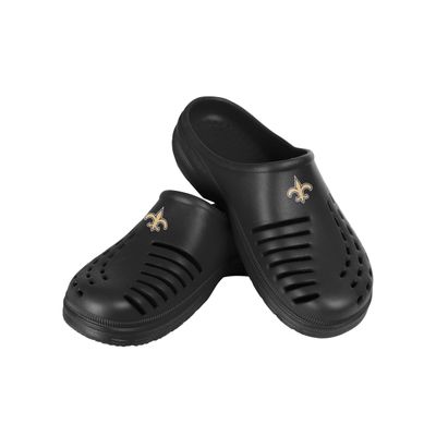 FOCO New Orleans Saints NFL Mens Solid Clog - L