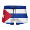 Alpsport Men'S Flag of Cuba Swimwear Boxer Briefs Swim Trunk Triangle Thong Bikini Swimsuit view 1