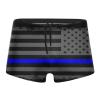 Alpsport Men'S American Flag Swimwear Boxer Briefs Swim Trunk Triangle Thong Bikini Swimsuit view 1