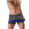 Alpsport Men'S American Flag Swimwear Boxer Briefs Swim Trunk Triangle Thong Bikini Swimsuit view 3