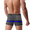 Alpsport Men'S American Flag Swimwear Boxer Briefs Swim Trunk Triangle Thong Bikini Swimsuit view 4