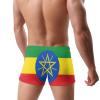 Alpsport Men'S Flag of Ethiopia Swimwear Boxer Briefs Swim Trunk Triangle Thong Bikini Swimsuit view 4