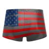 Alpsport Men'S American Flag Swimwear Boxer Briefs Swim Trunk Triangle Thong Bikini Swimsuit view 2